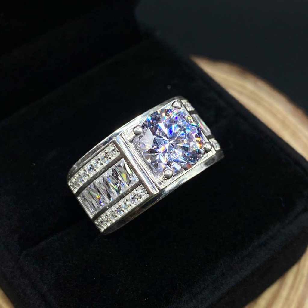 Nhẫn bạc nam HKJNNM16720 HKJ