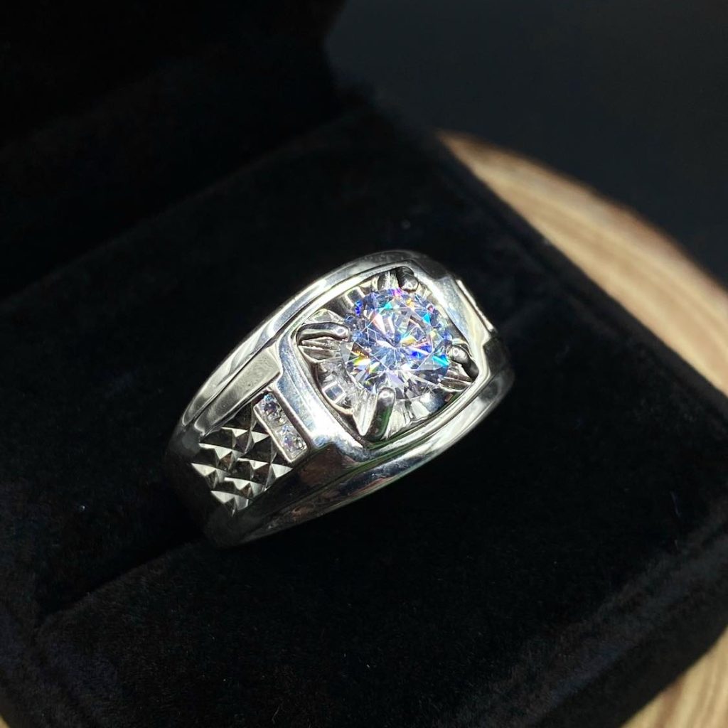 Nhẫn bạc nam HKJNNM19590