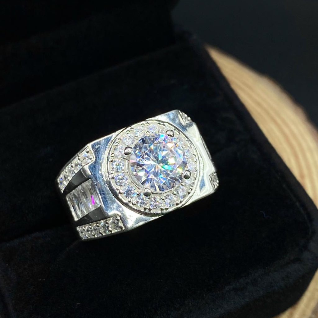 Nhẫn bạc nam HKJNNM19740