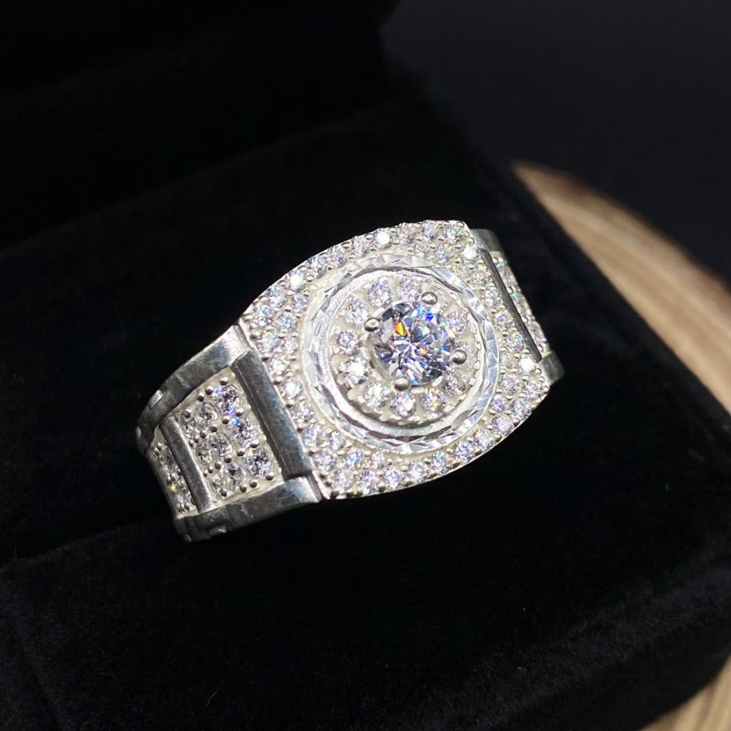 Nhẫn bạc nam HKJNNM20660